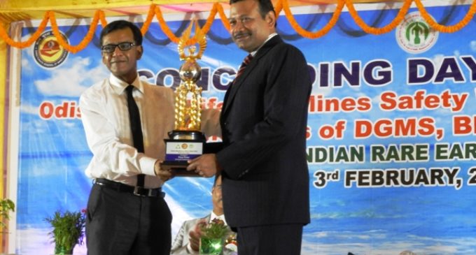 Big Achievement: IMFA’s Mahagiri Mines Chromite bags best safety award