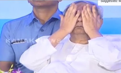 Naveen breaks down while watching show people’s plight during cyclone