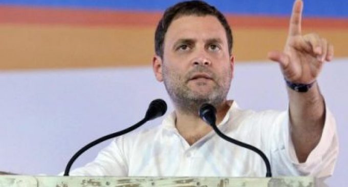 Congress gave you MGNREGA, scholarships; BJP took away your land: Rahul to tribals in Gujarat