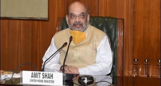 Home minister Amit Shah talks to family members Rajouri terror attack victims