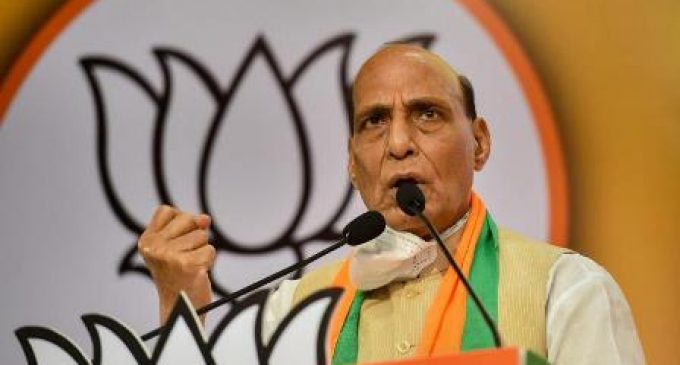 Defence minister Rajnath Singh briefs MPs on ‘Agnipath’ scheme, some seek rollback