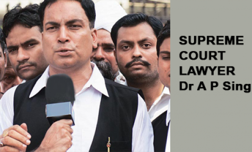 श्री दारा सेना के राष्ट्रीय अध्यक्ष मुकेश जैन को राजनैतिक षड़यंत्र, साजिश के साथ फसाया गया है: वकील डा ए पी सिंह