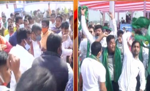 BJD, BJP workers fight during inauguration of Bindusagar project