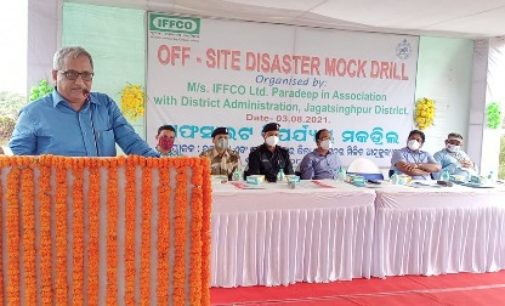 OFF-SITE DISASTER  MOCK DRILL ORGANISED BY  IFFCO, PARADEEP