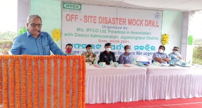 OFF-SITE DISASTER  MOCK DRILL ORGANISED BY  IFFCO, PARADEEP
