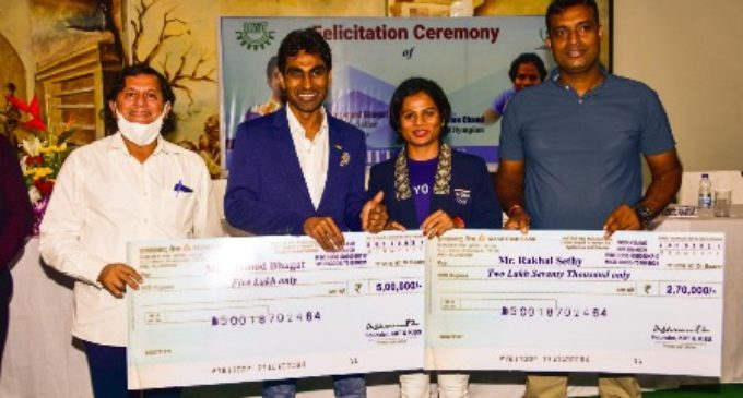 KIIT honours Olympians, decides to name 2 stadiums after Pramod and Dutee
