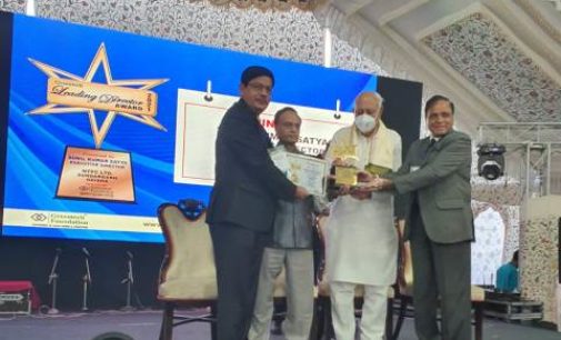 Shri Sunil Kumar Satya receives Greentech Leading Director Award 2021