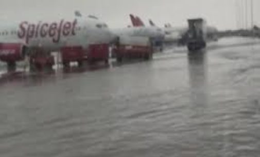 Heavy rains in Delhi leave part of airport, several areas of city waterlogged