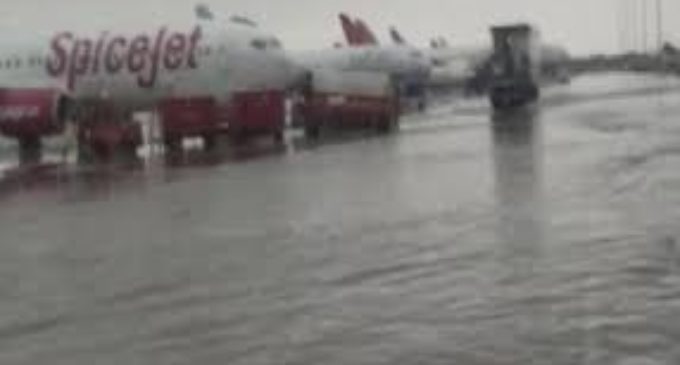 Heavy rains in Delhi leave part of airport, several areas of city waterlogged