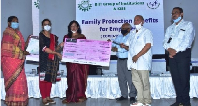 Humanity: KIIT stands by families of Covid-deceased staff
