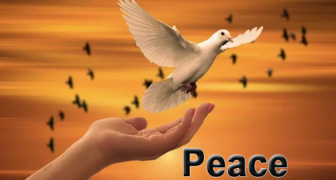 Peace is key to growth and prosperity of society