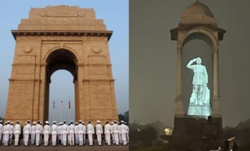 Statue of Subhas Chandra Bose at India Gate soon, virtual statue to beam till then: PM Modi