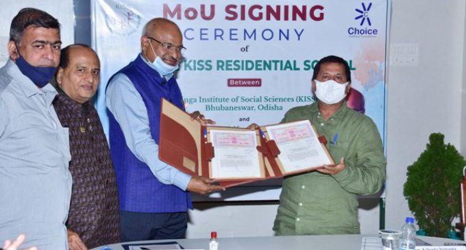 KISS Inks MoU with Choice Welfare Foundation to Open Residential School in Maharashtra