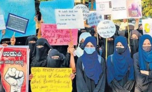 Students wearing hijab, saffron shawl creates high drama at Udupi college
