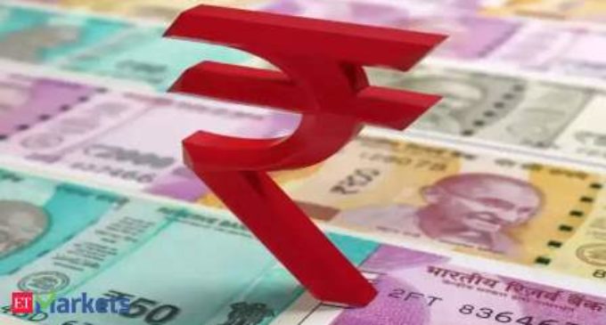 Rupee gains 10 paise to close at 82.71 against US dollar