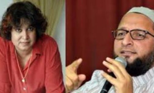 Hijab row: Asaduddin Owaisi calls Taslima Nasreen a symbol of hate
