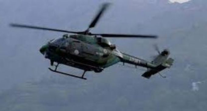 Army chopper carrying sick BSF personnel crashes in north Kashmir, casualties unknown