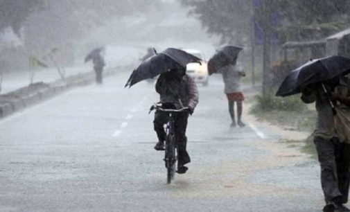 Low Pressure from over odisha: Rainfall likely till July 13