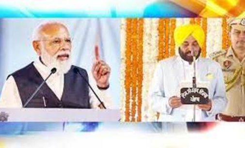 Will work together for growth of Punjab: PM Modi to Bhagwant Mann