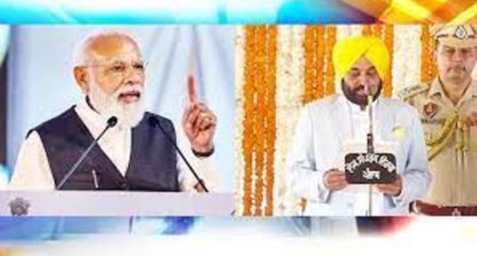 Will work together for growth of Punjab: PM Modi to Bhagwant Mann