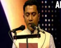 Pramod Sawant takes oath as Goa Chief Minister for 2nd consecutive term