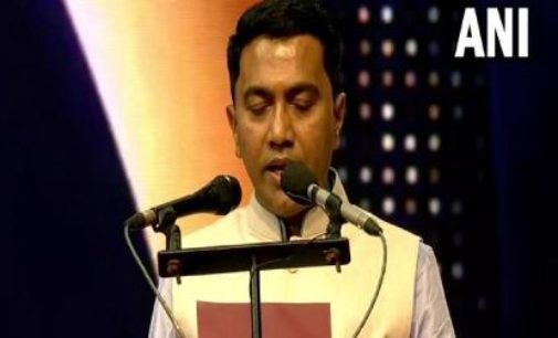 Pramod Sawant takes oath as Goa Chief Minister for 2nd consecutive term