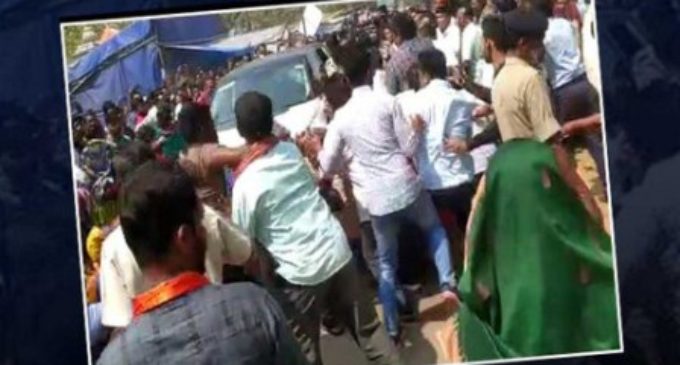 Chilika MLA Prashant Jagdev’s vehicle plows into crowd, several injured; Legislator assaulted