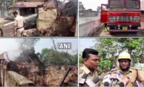 8 charred bodies recovered from burnt houses in Bengal village