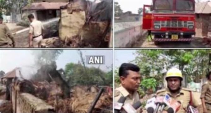 8 charred bodies recovered from burnt houses in Bengal village