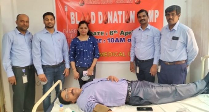 AM/NS India organises ‘Blood DonationandHealth Camp’ to mark World Health Day