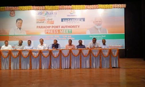 Paradip Port handles record cargo of 116.13 million metric tonnes in fiscal 2021-22