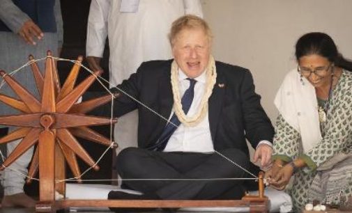 Boris announces £1 bn deals in Ahmedabad, meets Adani