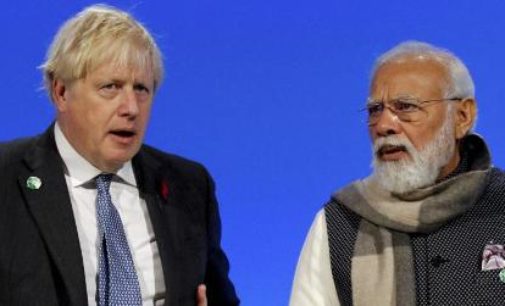 Boris Johnson to arrive in India on two-day visit from April 21