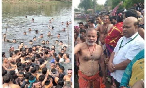 Deity came out from pond after 362 days