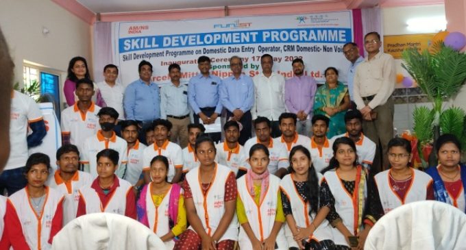 AN ENABLING ACT: AM/NS INDIA LAUNCHES UNIQUE SKILL DEVELOPMENT CENTRE AT PARADIP