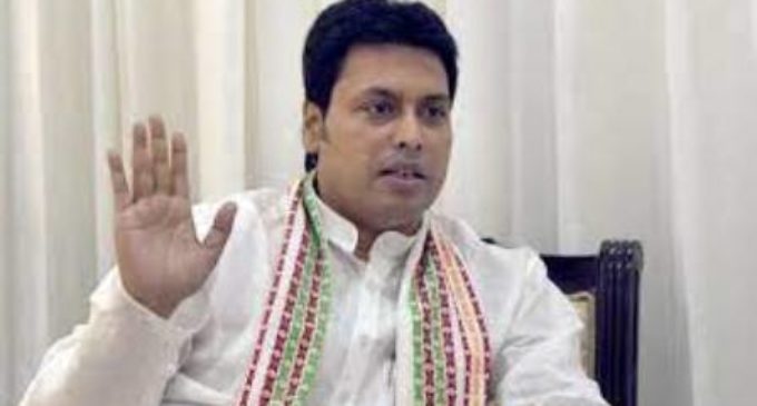 Tripura Chief Minister Biplab Deb resigns, BJP to elect new leader on May 14