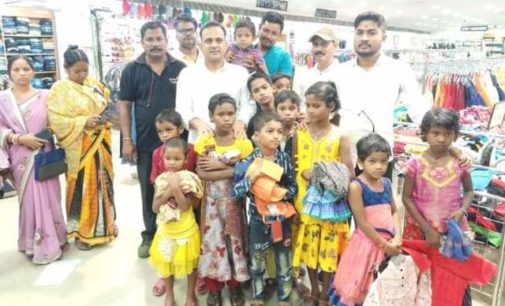 Exemplary Action: Young social activist Bikram Panda takes orphan children to shopping mall