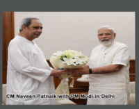 Odisha CM Naveen Patnaik meets  PM Modi, discuss state issues