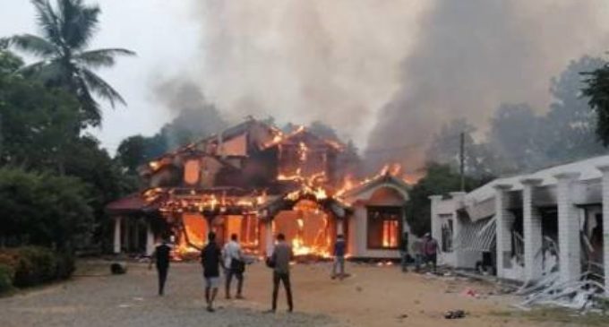 Sri Lanka on cusp of another civil war? PM Mahinda Rajapaksa’s residence set on fire, nationwide curfew imposed till Wednesday
