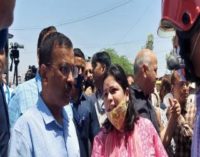 CM Kejriwal visits Mundka blaze site, orders magisterial enquiry