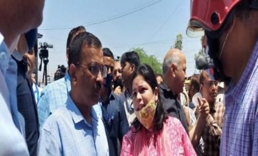 CM Kejriwal visits Mundka blaze site, orders magisterial enquiry