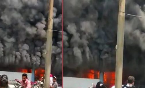 Massive fire at Amritsar’s Guru Nanak Dev Hospital, patients evacuated