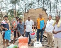 Adani Foundation supports fire victims