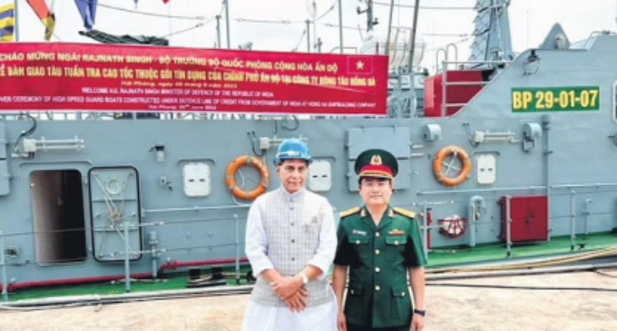 Defence ties: India hands over 12 guard boats to Vietnam