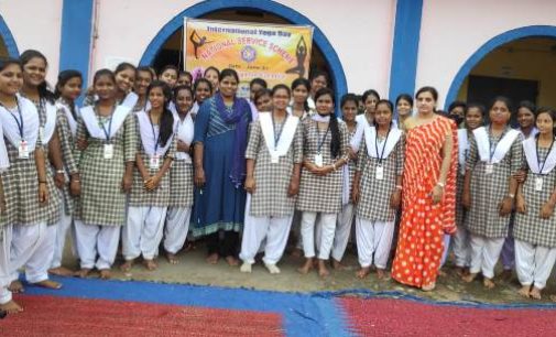 Maharishi Women’s Higher Secondary School observes Yoga Day