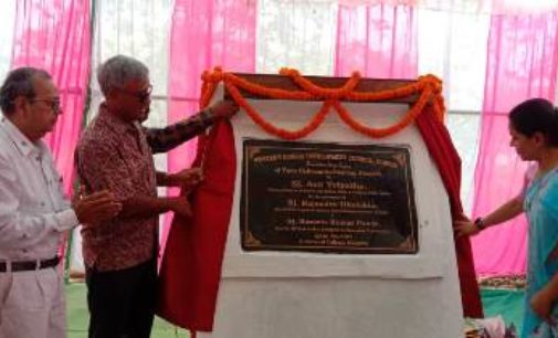 WODC chairman Asit Tipathy visits Nuapada, lays foundation for construction of Nuapada Town Hall