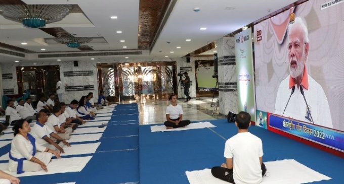Great Move: NALCO joins the Nation in celebrating International Day of Yoga