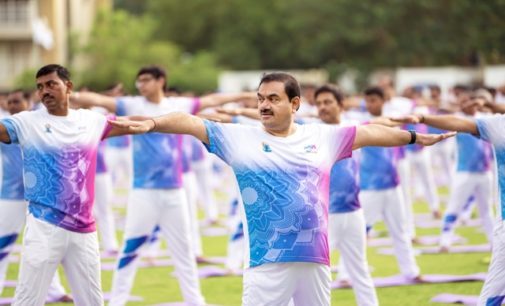 Adani Foundation promotes A Fit India through Yoga