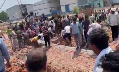 5 die as wall of under-construction godown collapses in Delhi’s Alipur