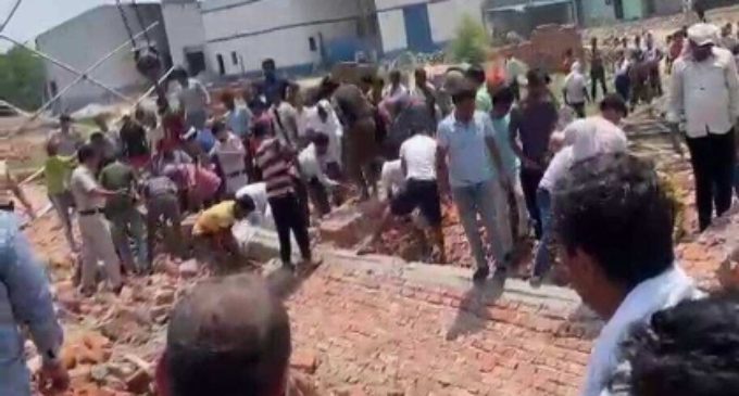 5 die as wall of under-construction godown collapses in Delhi’s Alipur